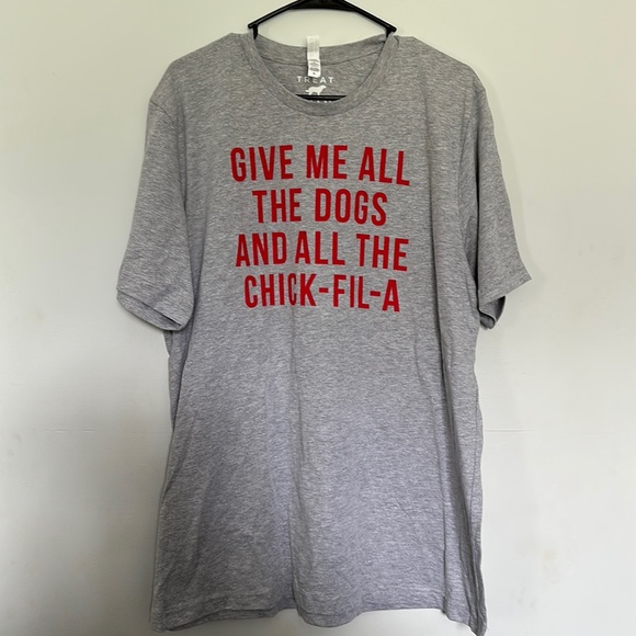 give me all the dogs and all the chick-fil-a t-shirt - Picture 2 of 6